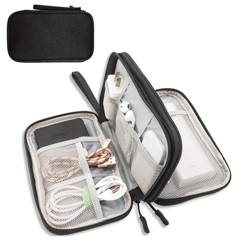 Tech Accessories Travel Bag - Travel Organizer Bag, Multi-Pocket Storage Pouch,