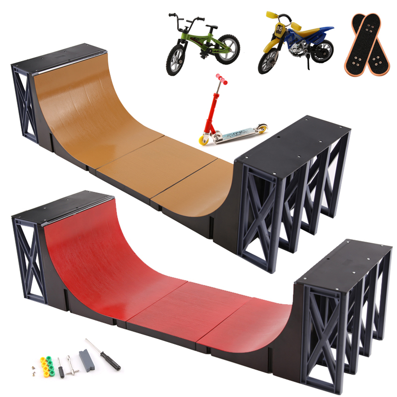 Tech Bike Accessories - Oversized Finger Skateboard Scene DIY With