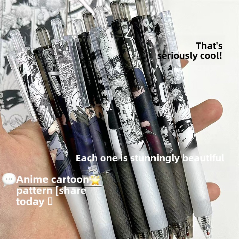 Anime Naruto Gel Pen Cute Cart - Tech Office Accessories review and price