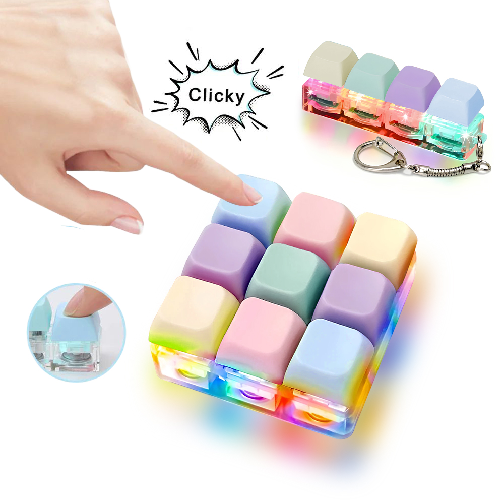 4/9 Keys LED Light-Up Keychain - Tech Office Accessories review and price