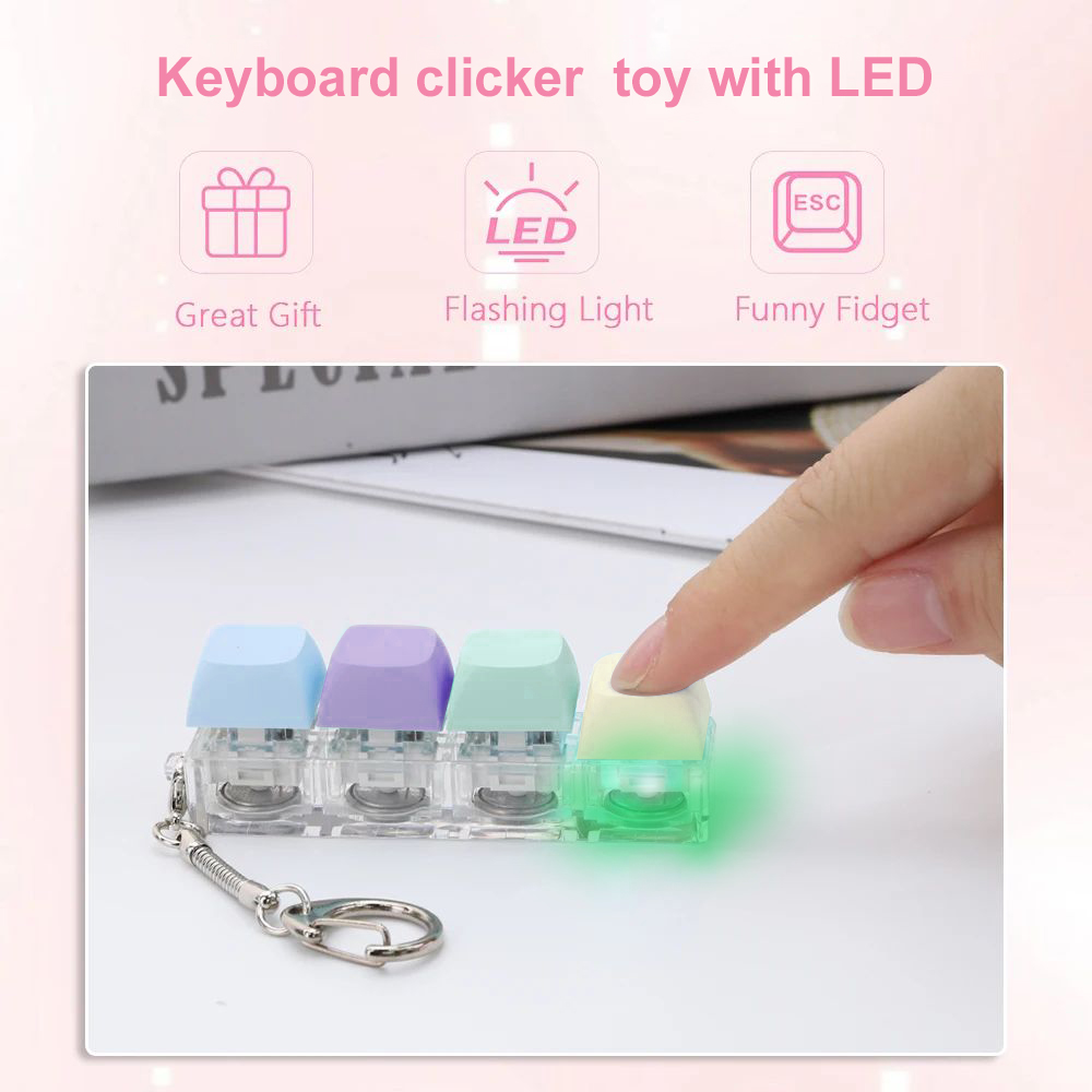 4/9 Keys LED Light-Up Keychain - Tech Office Accessories review and price