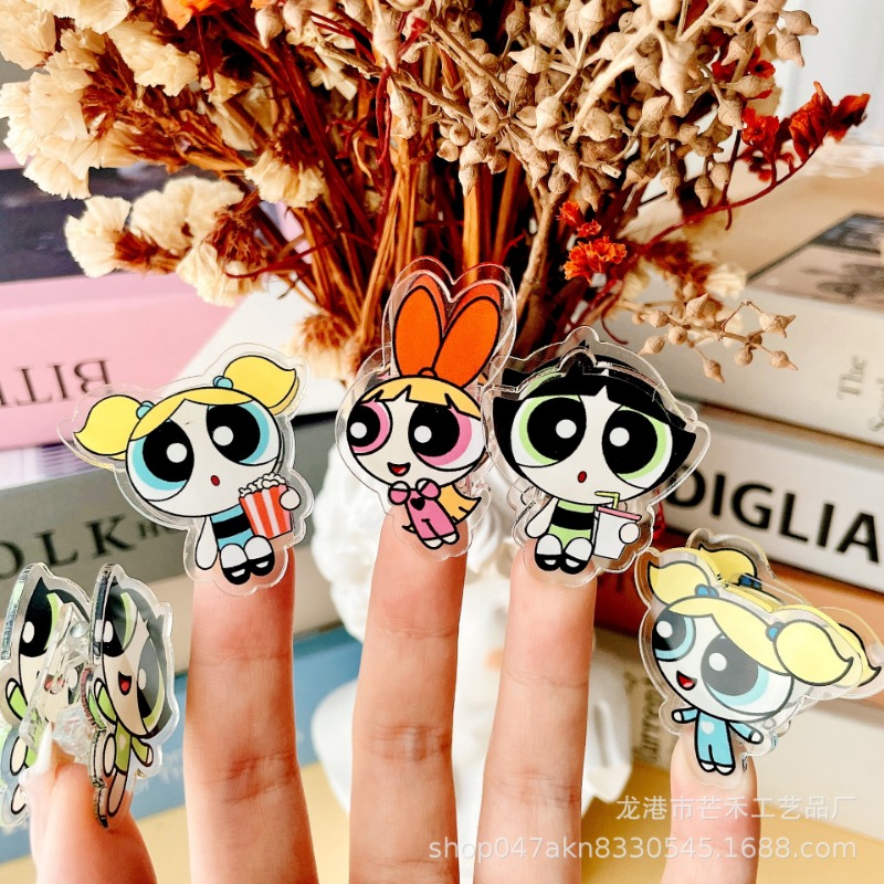 6PCS Kawaii The Powerpuffs Gir - Tech Office Accessories review and price