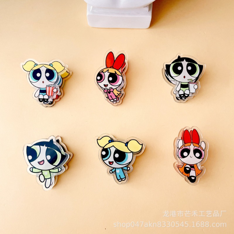 6PCS Kawaii The Powerpuffs Gir - Tech Office Accessories review and price