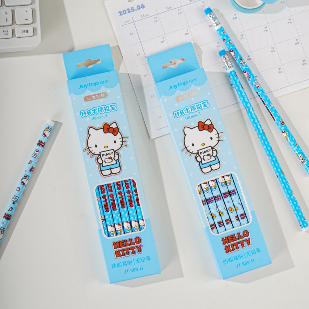 12Pcs Genuine Sanrio Hello Kit - Tech Office Accessories review and price