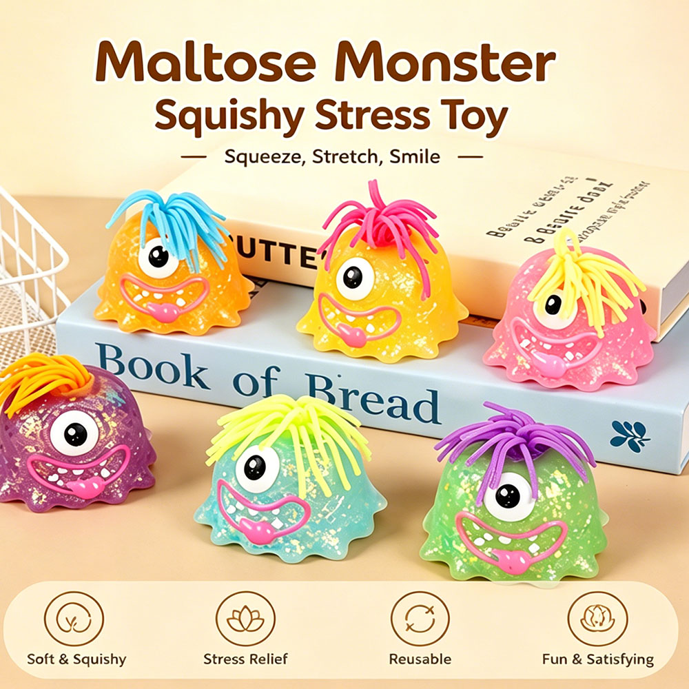 Kawaii Maltose Monster Squishy - Tech Home Accessories review and price