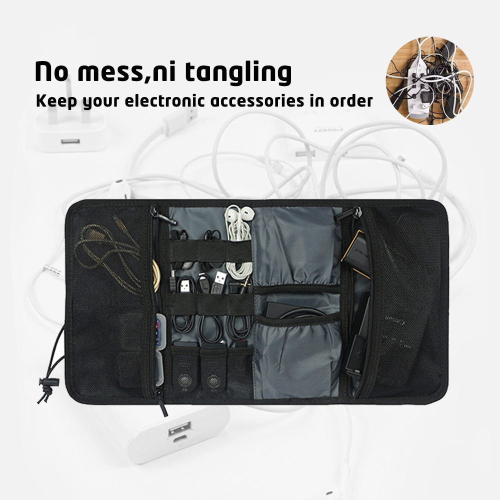Home Cable Organizer Pouch | R - Tech Accessories Storage review and price