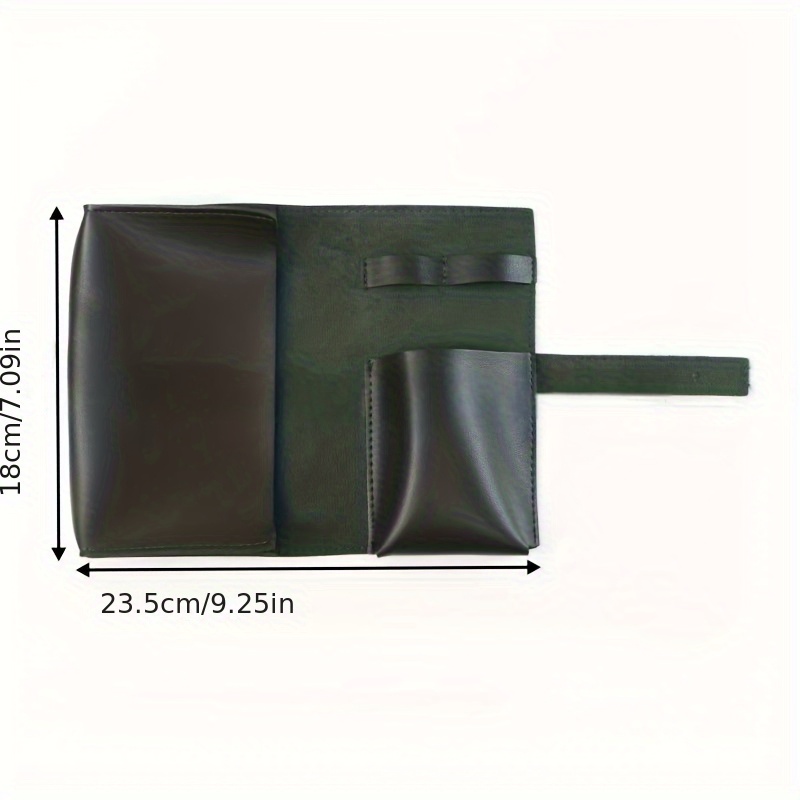 1pc PU Leather Multi-Compartme - Tech Accessories Storage review and price