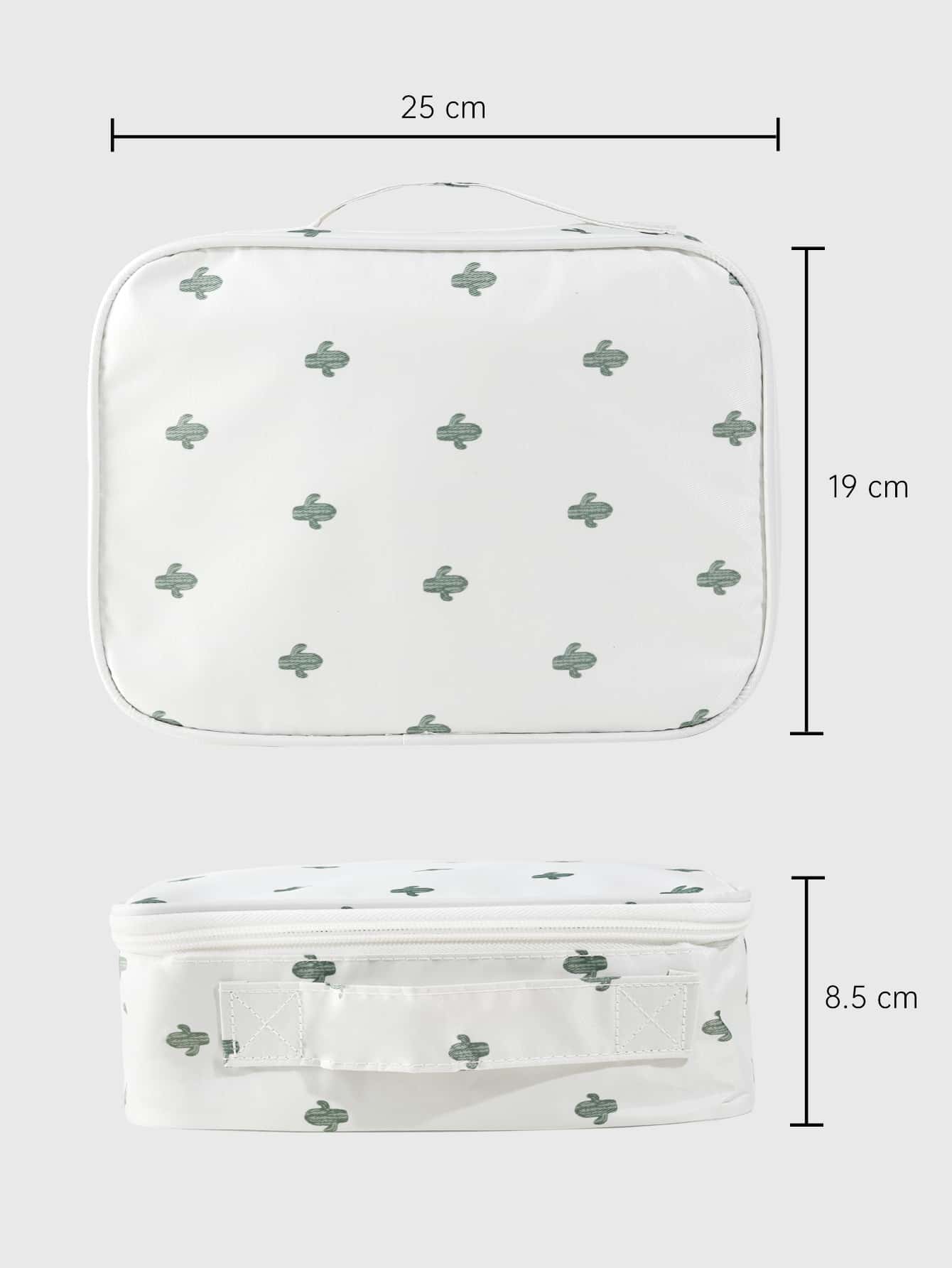 1 Pcs Cactus Print Waterproof  - Tech Accessories Travel Bag review and price