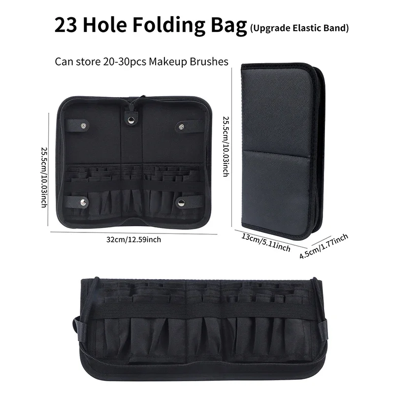 29/23 Holes Foldable Makeup Br - Tech Accessories Travel Bag review and price