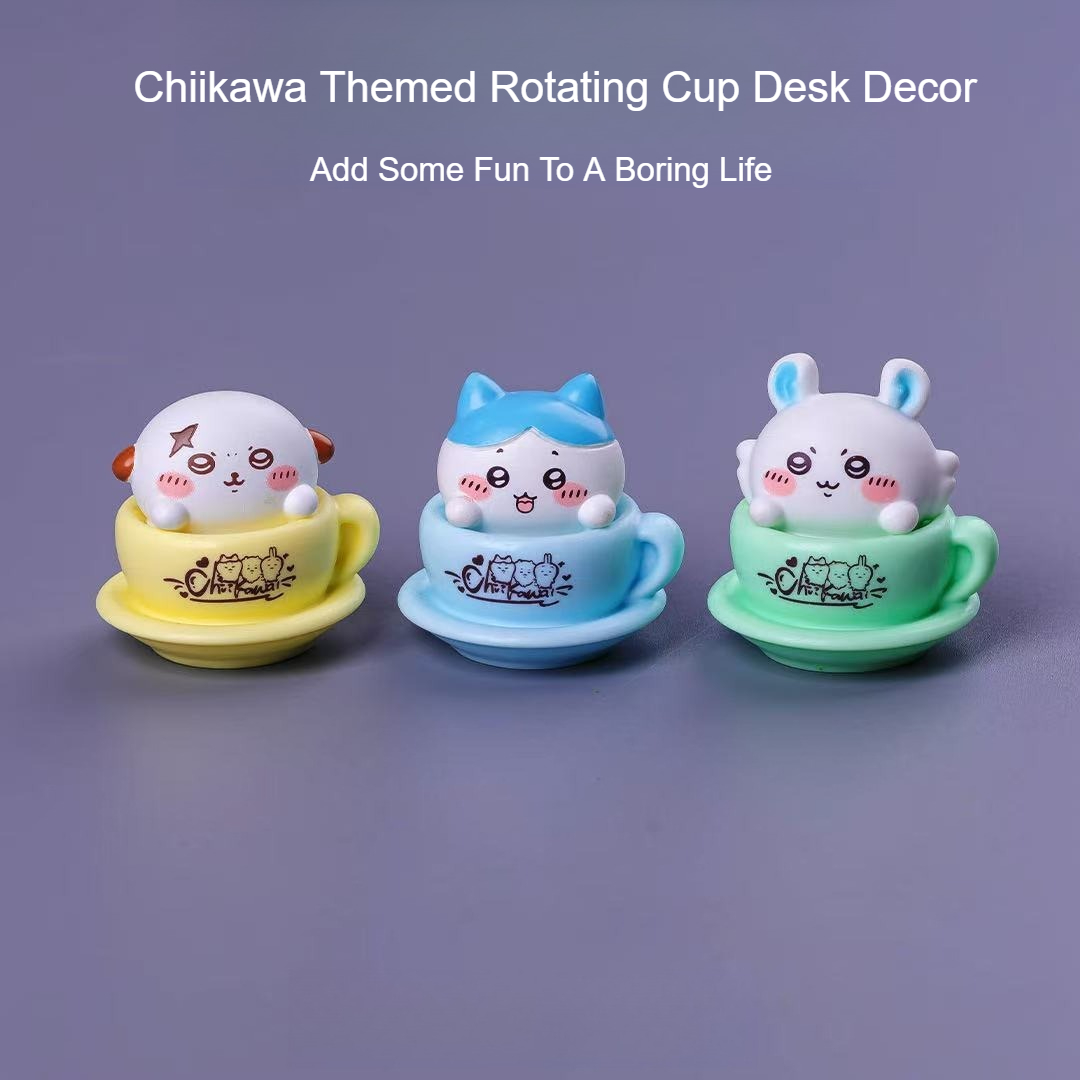 Chiikawa Rotating Cup Figure K - Tech Home Accessories review and price